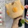 14 Stylish Crochet Tulip Bag Free Patterns