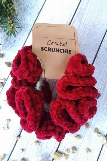 15 Free Crochet Patterns for Hair Ties - Crocht