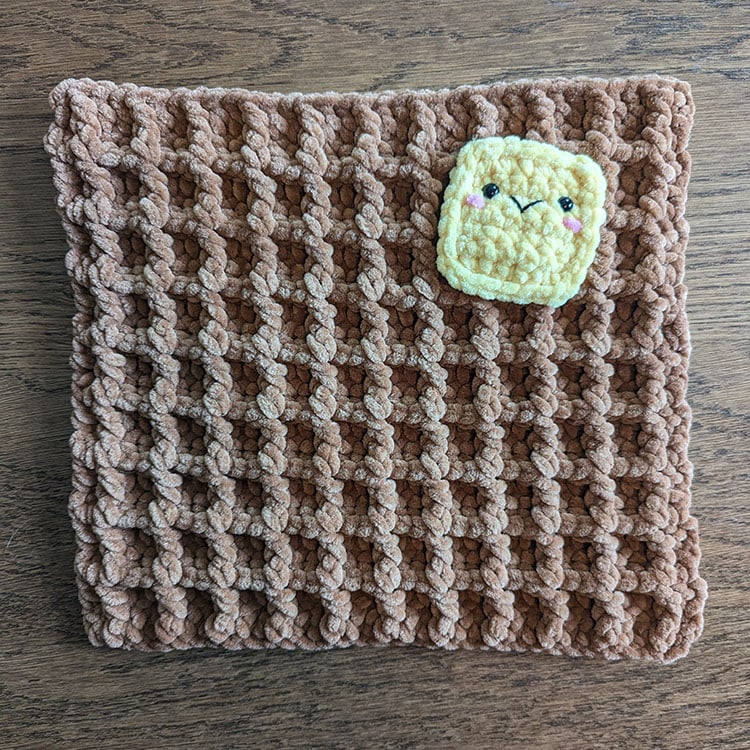 waffle pillow tutorial