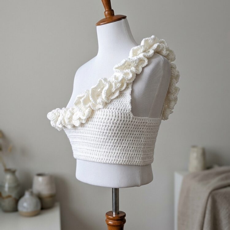 12 Ruffle Top Free Crochet Patterns