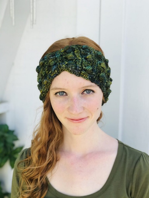 Stunning Ear Warmer Crochet Pattern 5