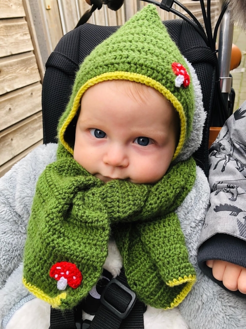 Baby Autumn Scarf