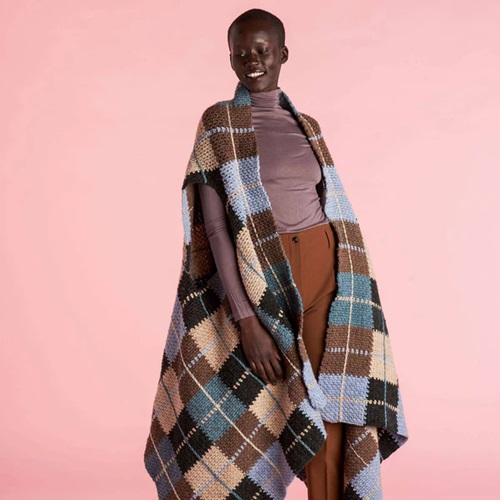 Checkered Vest Free Crochet Patterns 6