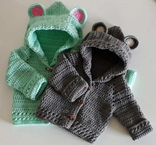 Baby Jacket Free Crochet Patterns 1