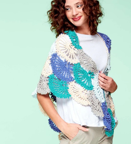 Easy and Cute Crochet Lace Shawl Patterns