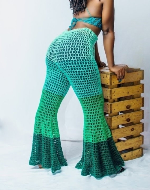 Easy and Cute Crochet Bell Bottoms Pattern
