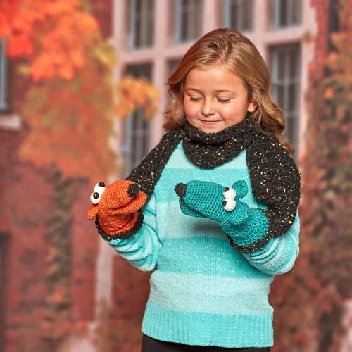 Easy and Cute Kids Scarf Crochet Patterns