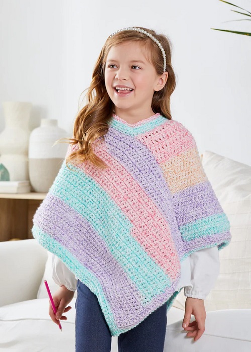 Crochet Sugarplum Poncho