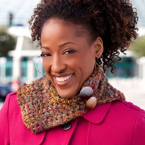 Crochet Textured Neckwarmer Free Pattern