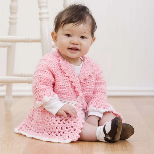Baby Jacket Free Crochet Patterns 2