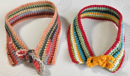 DIY Pet Collar Free Crochet Patterns Ideas 3