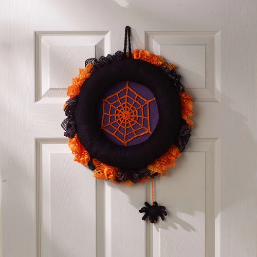 Halloween Wreath Free Crochet Patterns 3