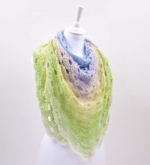 Pretty Virus Lace Shawl