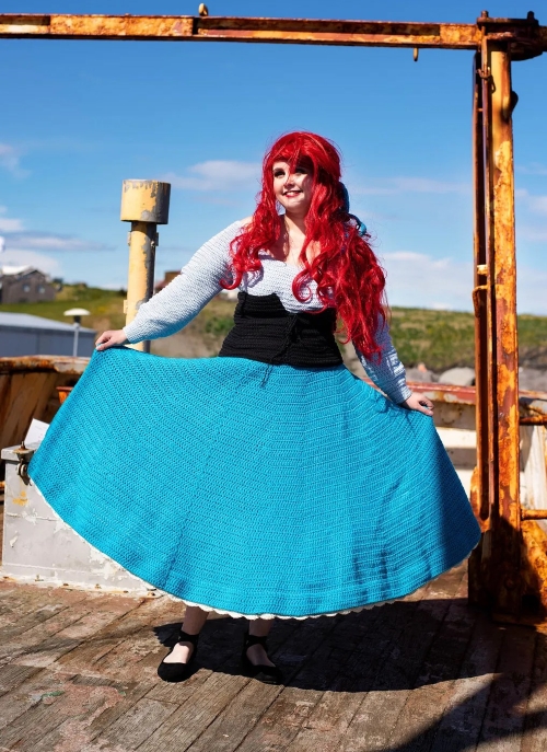 Crochet Princess Circle Skirt