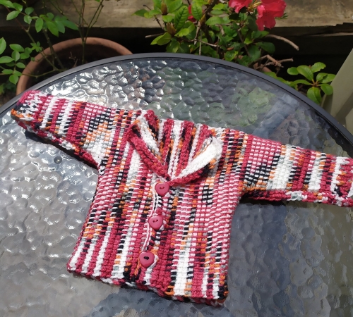 Tunisian Crochet Baby Jacket