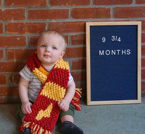 Wizard Lightning Bolt Scarf