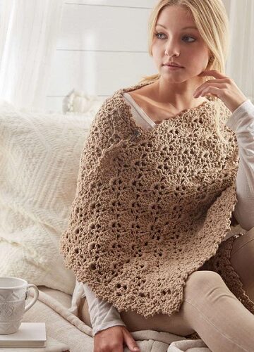 15 Lace Shawl Free Crochet Patterns - Crocht
