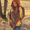 10 Hooded Poncho Free Crochet Patterns - Crocht