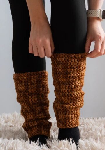 14 Leg Warmer Free Crochet Patterns - Crocht