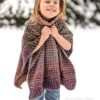12 Kids Poncho Free Crochet Patterns - Crocht