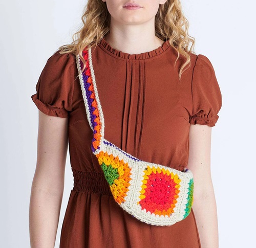 Crochet Cross Body Fanny Bag Pattern