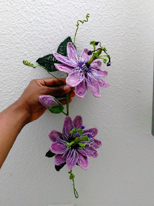 Crochet Flowering Vines Free Patterns 11