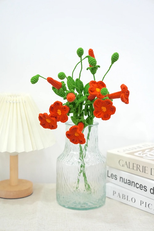Crochet Flowering Vines Free Patterns 7