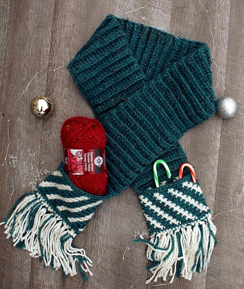 Fiona Pocket Scarf