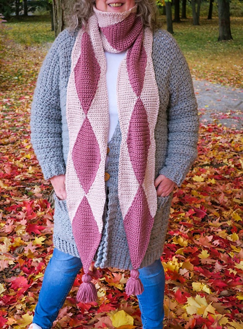 Hide Your Diamonds Scarf