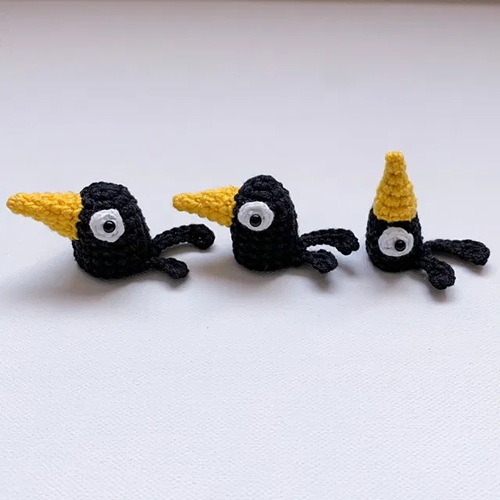 Three Little Black Birds