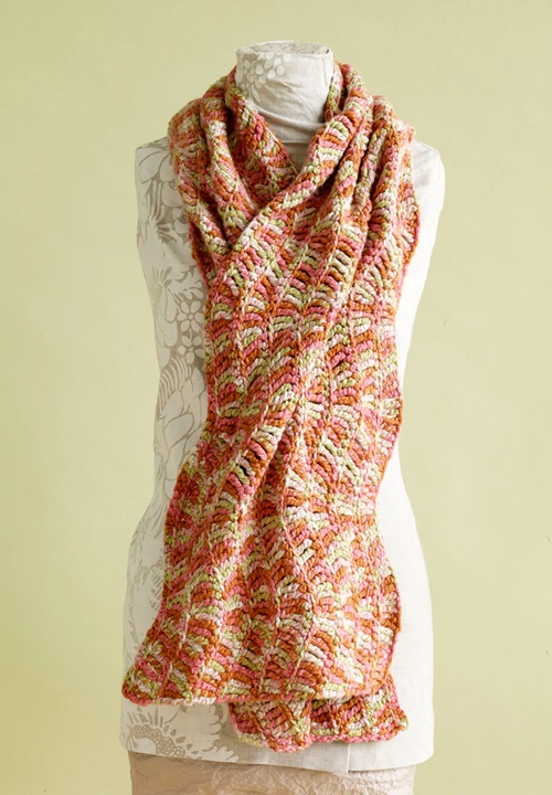 Wildflower Ripple Shawl Pattern