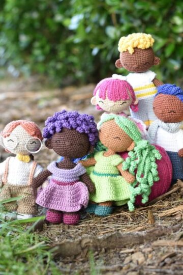 13 Crochet Mini Dolls Free Patterns