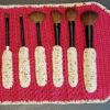 7 Crochet Makeup Brush Holder Free Patterns