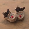 12 Christmas Baby Booties Free Crochet Patterns