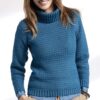 12 Crochet Turtleneck Sweater Free Patterns