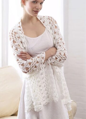 8 Wedding Shawl Free Crochet Patterns