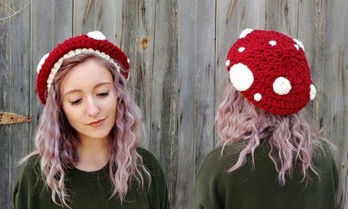 Mushroom Hat Patterns 10