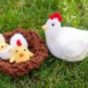 13 Crochet Hen Free Patterns
