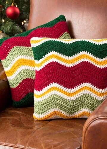 18 Crochet Pillow Cover Free Patterns
