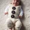 15 Baby Rompers Free Crochet Patterns