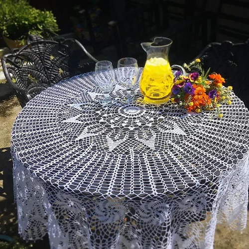 Whirling Designs Tablecloth