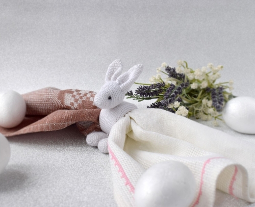 Easter Bunny Napkin Holder Ring