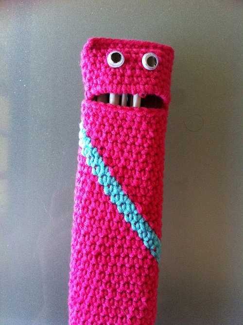 DIY Crochet Hook Organizer Case Ideas 4