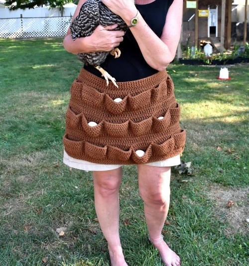 No Sew Egg Apron