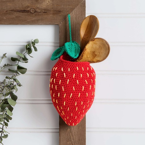 Crochet Kitchen Basket Free Patterns 4