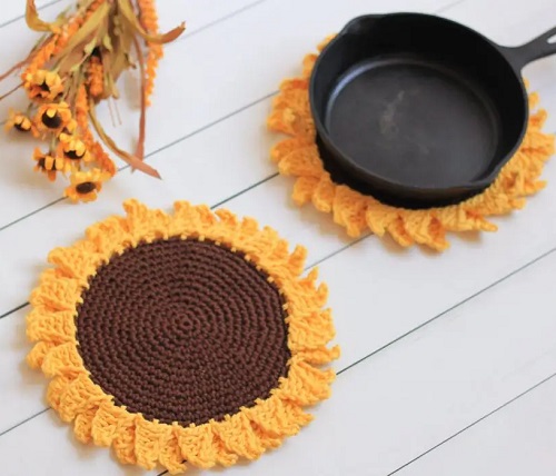 Easy and Cute Crochet Pot Holder Patterns 4