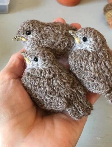11 Crochet Sparrow Free Patterns