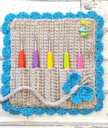 17 Crochet Hook Organizer Case Free Patterns