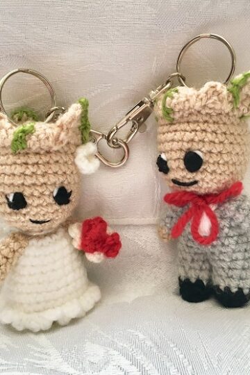 13 Crochet Key Holder Free Patterns