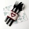 12 Cutlery Holder Free Crochet Patterns
